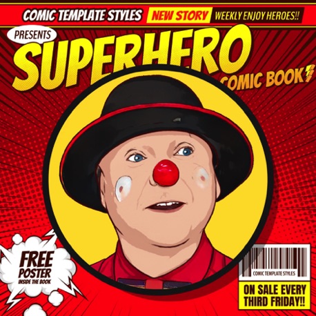 Super Hero Clown Super Hero Clown