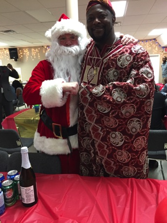 Santa and the Nigerian Santa and the Nigerian